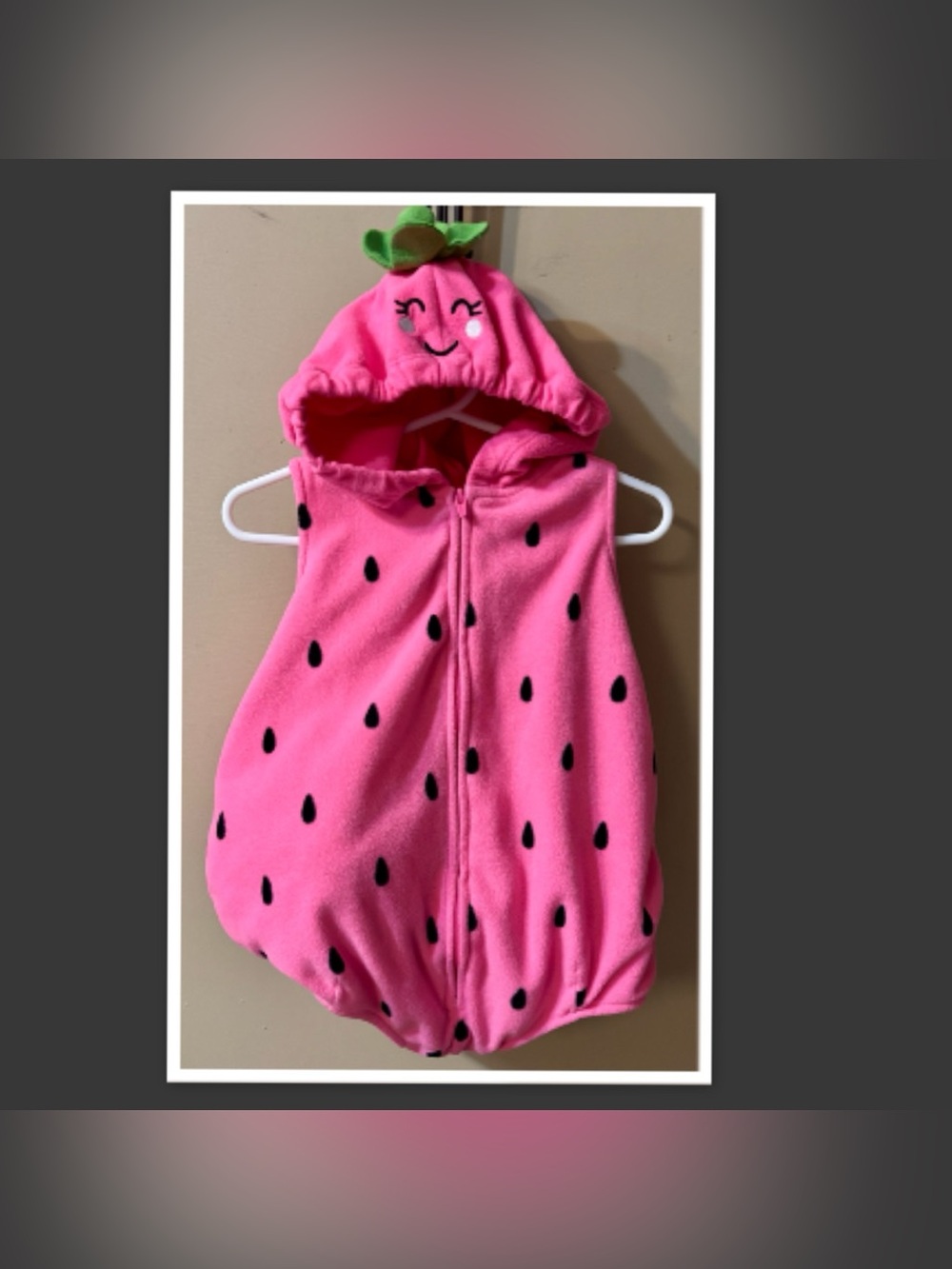 Carter's Baby Strawberry Hooded Costume